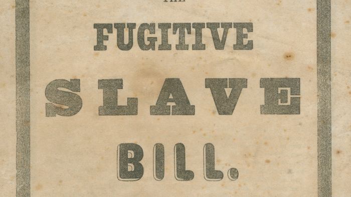 Fugitive slave law apush definition