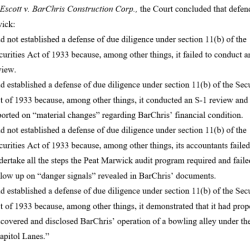 Escott v. barchris construction corp