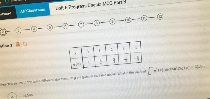 Unit 5 progress check mcq part b